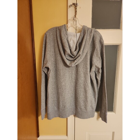 Under Armour Women's Coldgear Loose Fit Gray Pullover Hoodie w/ Flag Size L - Picture 7 of 7